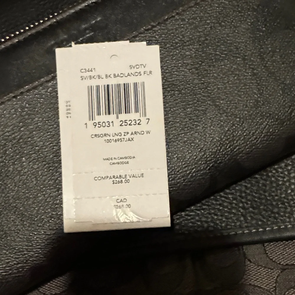 Coach Black and Gray Messenger Crossbody Bag - Picture 7 of 9